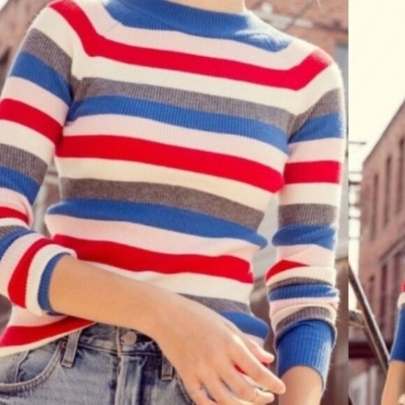 Striped Crewneck Sweater - Picture 2 of 14